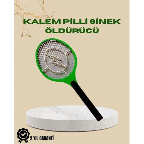 Yüksek Gerilimli Elektronik Sinek Öldürücü – Pil İle Çalışan, Güvenlik Izgaralı