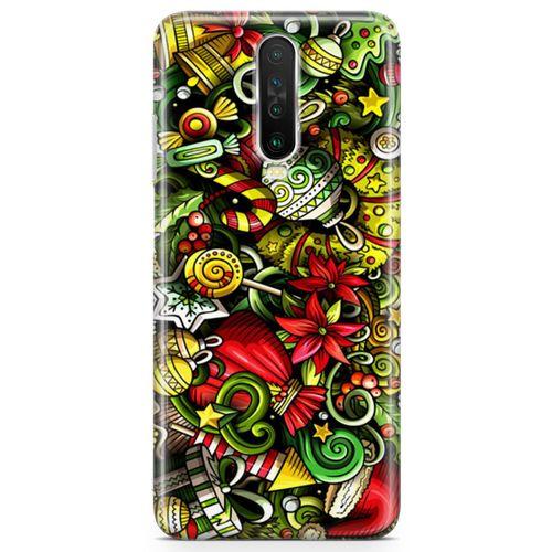Xiaomi Redmi K30 5G Kılıf Ev Süsleri Doodle Arka Kapak Koruma Desenli Full Koruyucu