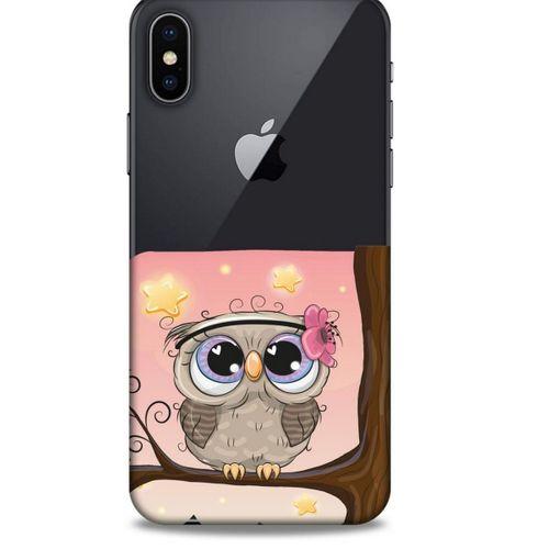 Zoologix (70) Apple Iphone X Şeffaf Kılıf Silikon Desenli