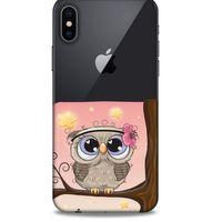 Zoologix (70) Apple Iphone X Şeffaf Kılıf Silikon Desenli