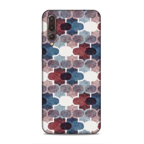 Huawei P20 Pro Uyumlu Kılıf Romans (7) Telefon Kılıfı Bordo Mavi