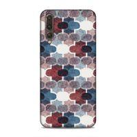 Huawei P20 Pro Uyumlu Kılıf Romans (7) Telefon Kılıfı Bordo Mavi