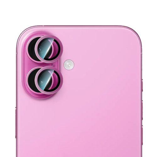 Apple iPhone 16 CaseWorld Alloy Serisi Oleofobik Anti Reflective Kamera Lens Koruyucu