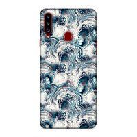 Samsung Galaxy A20s Uyumlu Kılıf Romans (10) Full Koruma Kılıfı Turkuaz