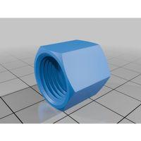 BSPT R1/4 Luer Lock Adaptör 3D Baskı (Bu ürün Sadece Plastik parçadır - Almadan Önce Soru Sorabilirsiniz)