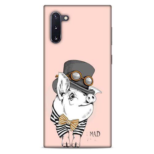 Animax Papyonlu Domuz Samsung Galaxy Note 10 Kılıf Desenli Silikon