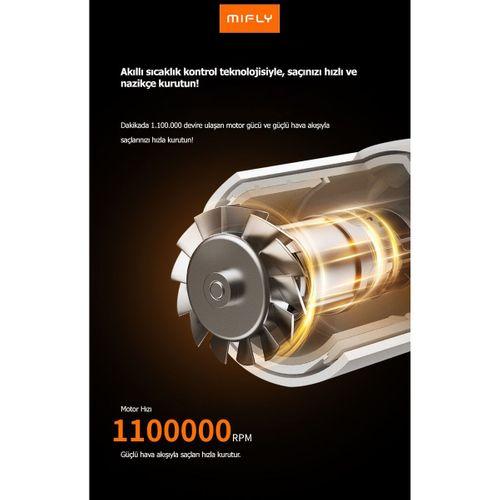 MIFLY SUPER HD18 HAIRDRYER PEMBE SAC KURUTMA