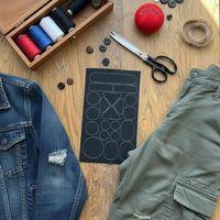 Siyah Yapışkanlı Yama Tamir Bantları