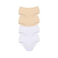 4 Adet Tutku Kadın Yüksek Bel Bato Kalın Lastik Külot S9