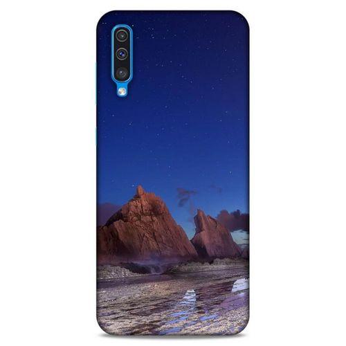 Lopard Samsung Galaxy A50 Uyumlu Kılıf Gece'S (14) Lansman Kılıf Parliement Mavi