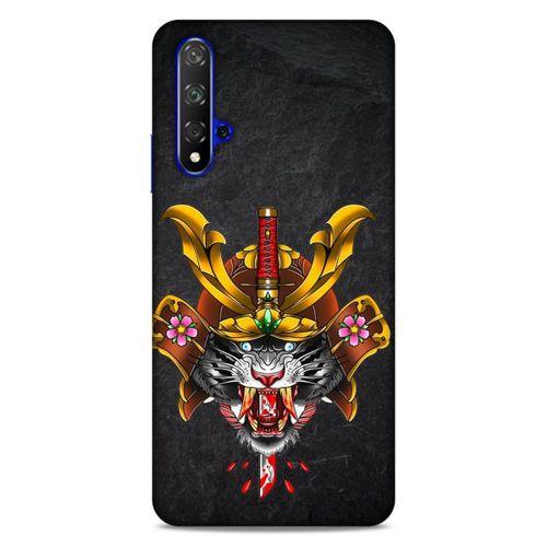 Lopard Huawei P Smart S 2020 Uyumlu Kılıf Tattoo's (37) Silicone Cover Siyah