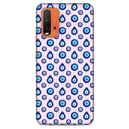 Lopard Xiaomi Redmi Note 9 4g Uyumlu Kılıf Nazarium (22) Tam Koruma Kılıfı