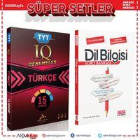 Paraf TYT IQ Türkçe Deneme ve AKM Dil Bilgisi Soru Bankası Seti 2 Kitap