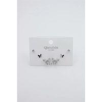 Çoklu Set Küpe - Gümüş