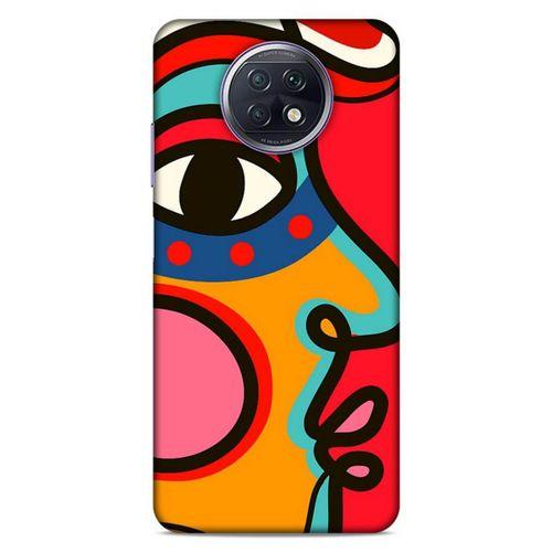 Lopard Xiaomi Redmi Note 9T Uyumlu Kılıf Soyut Sanat (9) Baskılı Kılıf