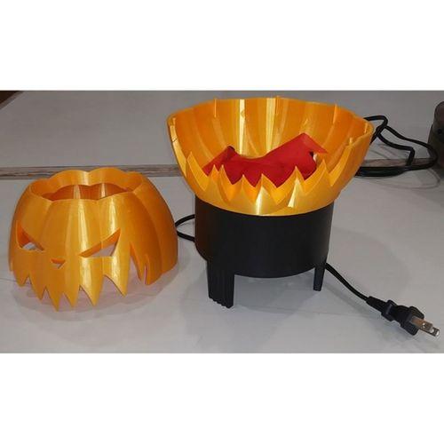 Alevli Balkabağı (Bu ürün Sadece Plastik parçadır - Almadan Önce Soru Sorabilirsiniz)