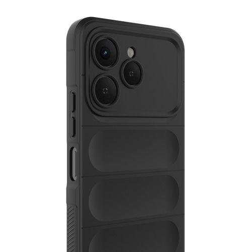 Tecno Spark 40 Kılıf Esnek TPU Oyuklu Arka Yüzey Tasarımlı Zore Etnik Silikon Kapak