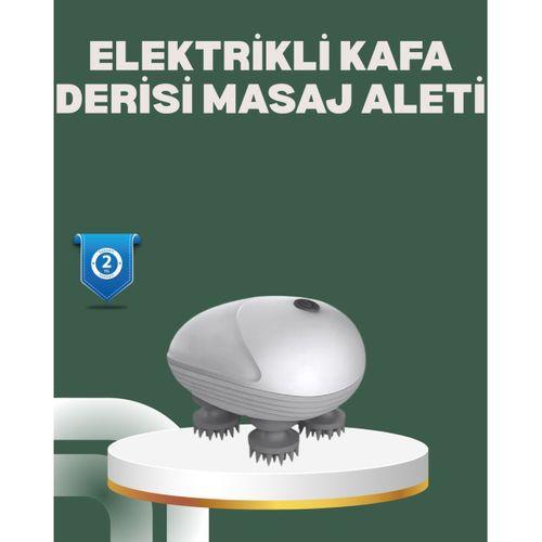 Derin Masaj Sağlayan Elektrikli Kafa Masaj Aleti