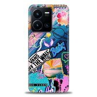 Tecno Spark Go 2023 Kılıf HD Baskılı Kılıf - Happy Vans + Tam Ekran Koruyucu