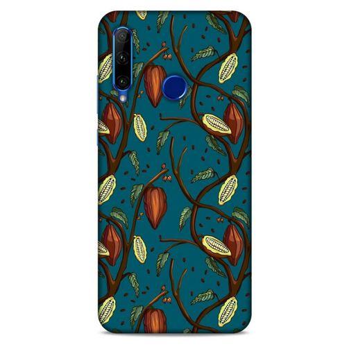 Frutix Kakao Çekirdeği 01 Huawei Y6P Kılıf Desenli Silikon