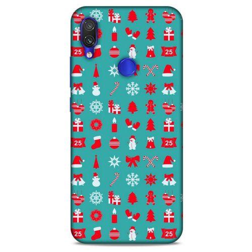 Yılbaşı Süsleri 13 Xiaomi Redmi Note 7 Kılıf Silikon Kapak
