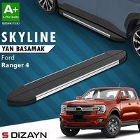S-Dizayn Ford Ranger 4 Skyline Krom Yan Basamak 203 Cm 2023 Üzeri A+ Kalite