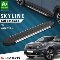 S-Dizayn Kia Sorento 3 Skyline Krom Yan Basamak 183 Cm 2014-2020 A+ Kalite