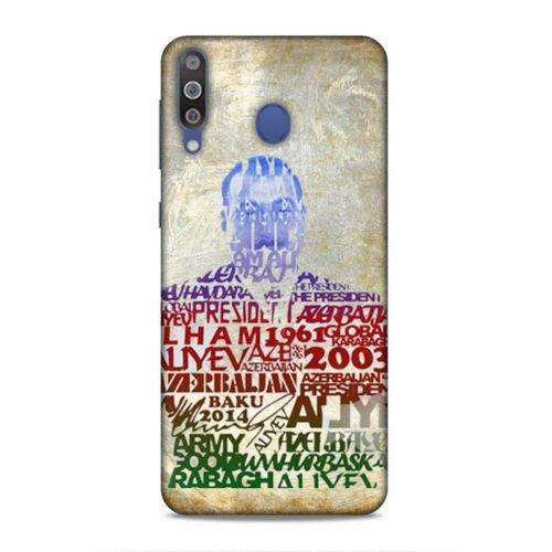 Samsung Galaxy M30 Uyumlu Kılıf Azarbaijan (22) Tam Koruma Kılıfı İlham Aliyev