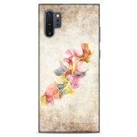 Samsung Galaxy Note 10 Plus Kılıf Desenli Özel Seri Tüyler (21) Koruyucu Kapak