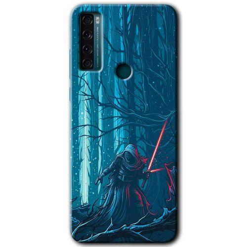 TCL 20 SE Kılıf HD Desen Baskılı Arka Kapak - Jedi