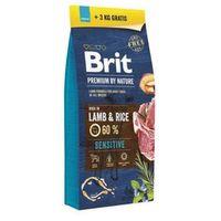 Brit Premium By Nature Hassas Sindirime Sahip Köpekler İçin, Kuzu Etli Kuru Mama 15 kg