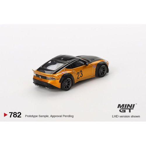 Mini GT Nissan Z LB NATION WORKS LB Gold 782 BL