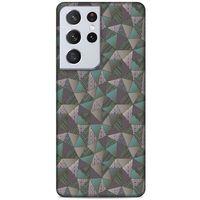 Lopard Samsung Galaxy S21 Ultra Uyumlu Kılıf Geometrix (43) Thin Fit Kılıf