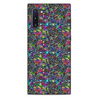 Lopard Samsung Galaxy Note 10 Uyumlu Kılıf Soyut Sanat (31) Baskılı TPU Kılıf