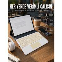 Touchpad Uyumlu Bluetooth Klavye Slim Kablosuz Wifi Q Klavye