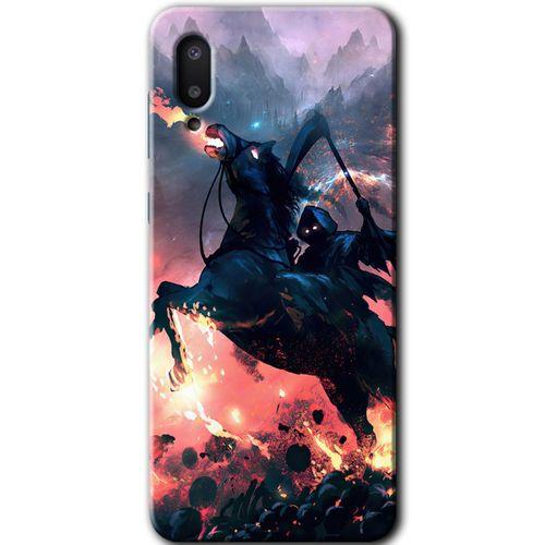 Galaxy A02 Kılıf HD Desen Baskılı Arka Kapak - Bloodhorne + Kırılmaz Cam