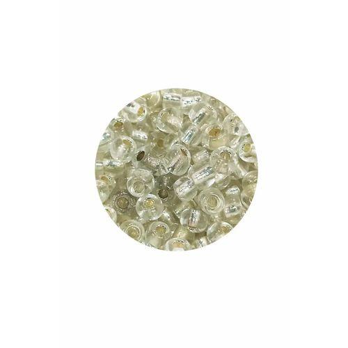 Dökme Cam Kum Boncuk Büyük Boy (6/0) 4 mm - 60 Gram - Şeffaf - BNC122