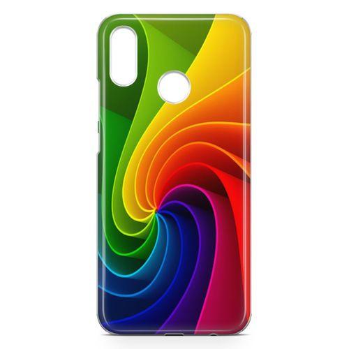 Huawei P20 Lite Kılıf Rüzgar Gülü Arka Kapak Koruma Desenli Full Koruyucu