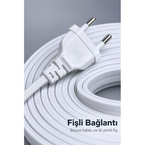 Şerit Aydınlatma Beyaz Işıklı İki Pimli Fişli Model