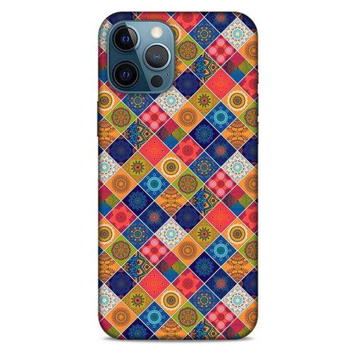 Ethnic Culture (42) Apple iPhone 12 Pro Max Kılıf Silikon Kapak Desenli