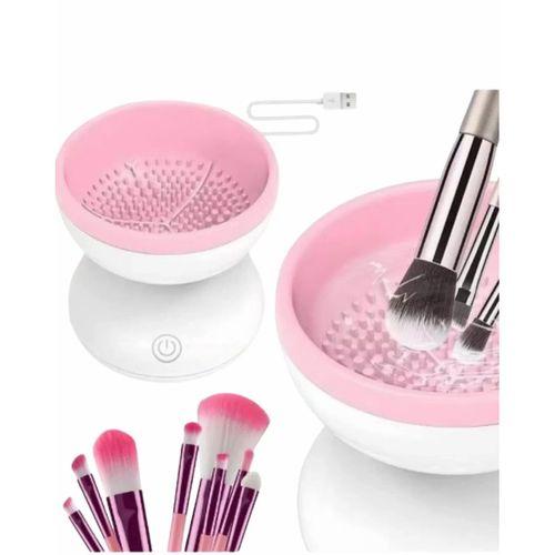 Otomatik Makyaj Fırçası Temizleyici Usb Destekli Taşınabilir Cihaz