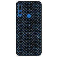 Huawei Y9 Prime 2019 Kılıf Dragons (4) Koruma Kılıfı Ejderha Skin Lacivert