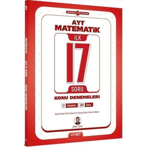 AYT Matematik İlk 17 Soru Konu Denemeleri Mert Hoca