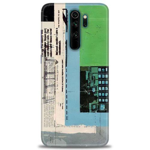 Xiaomi Redmi Note 8 Pro Kılıf HD Baskılı Kılıf - Village + Tam Ekran Koruyucu