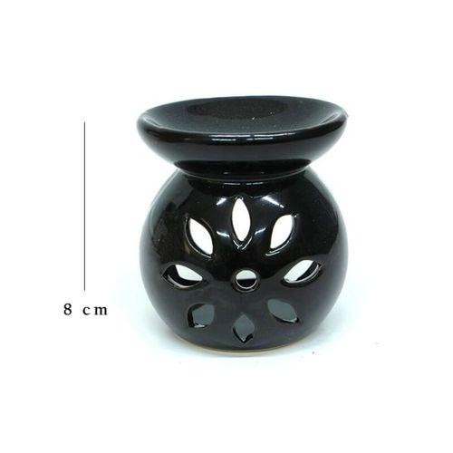 Buhurdanlık Seramik Çiçek Desenli