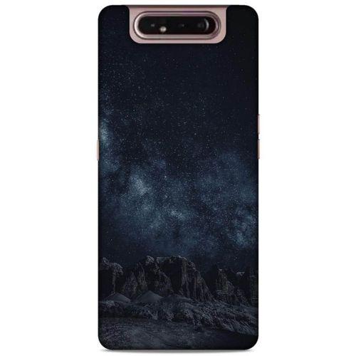Lopard Samsung Galaxy A80 Uyumlu Kılıf Gece'S (3) Kapak Siyah