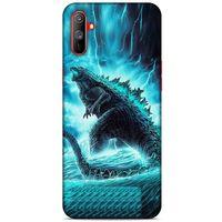 Oppo Realme C3 Kılıf Dragons (39) Liquid Crystal Kılıf Ejderhalar