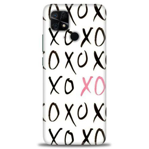 Xiaomi Redmi 10C Kılıf HD Baskılı Kılıf - XOXO + Tam Ekran Koruyucu