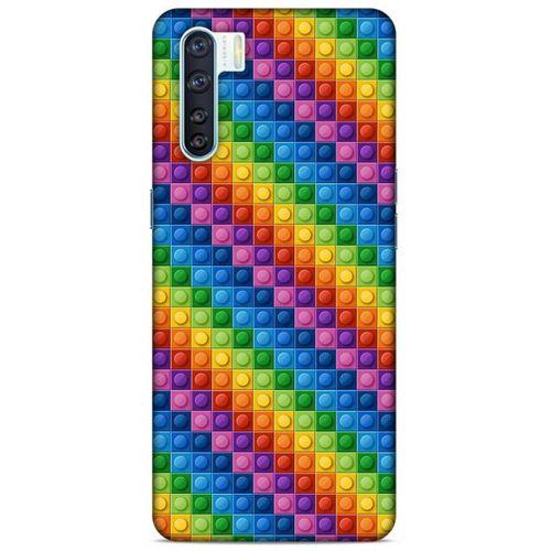 Lopard Oppo A91 Uyumlu Kılıf BloX (3) Kapak Karışık Çok Renkli