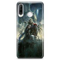 Huawei Nova 4e Kılıf Got Arka Kapak Koruma Desenli Full Koruyucu